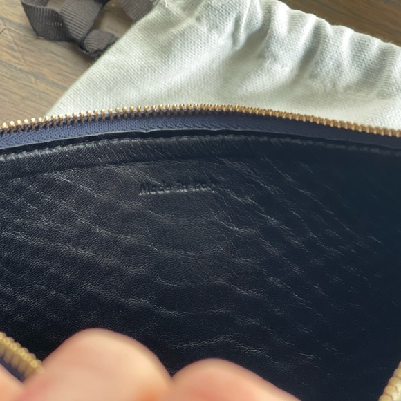 Celine calf skin python black clutch bag with dust bag - Picture 3 of 9